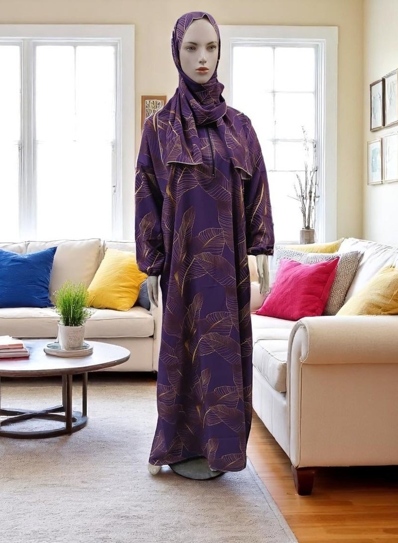 Prayer Isdal (long modest dress) made of New Stan fabric 