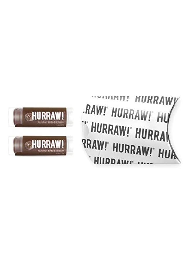 Hurraw! Hazelnut Tinted Lip Balm 2 Pack: (Sheer Brown Tint) Organic Certified Vegan Cruelty And Gluten Free Nongmo 100% Natural Ingredients Bee Shea Soy And Palm Free Made In Usa - Image 3