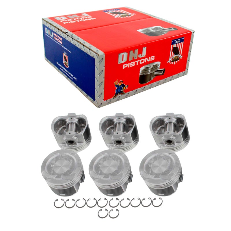 DNJ P952 Piston Set Standard for 19982005 Lexus Toyota GS300 IS300 SC300 30L L6 24V DOHC 2997cc