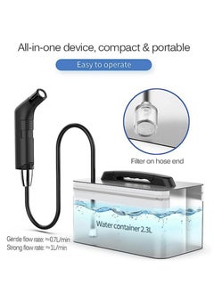 Albawadi Electric Shattaf Personal Travel Bidet Sprayer Kits Shower Spray Clean with 2.3L Water Storage Rechargeable  - Image 3