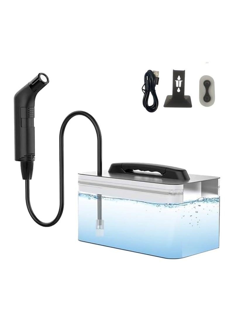 Albawadi Electric Shattaf Personal Travel Bidet Sprayer Kits Shower Spray Clean with 2.3L Water Storage Rechargeable  - Image 1