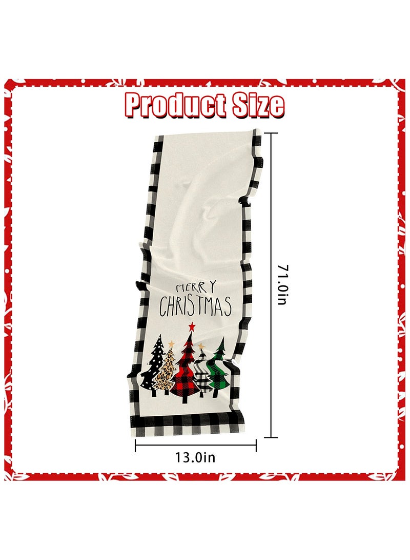 هايلاند مفرش طاولة عيد الميلاد المجيد مقاس 13 × 71 بوصة - Image 2