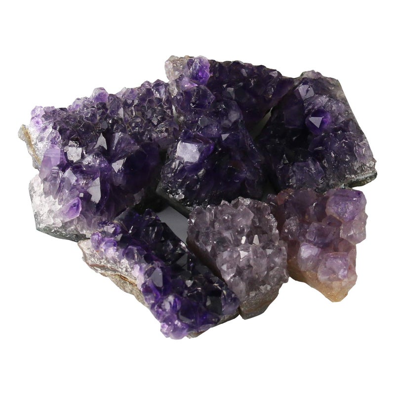 Namzi Raw Amethyst Stones and Crystals Rock, Natural Amathesis Crystal Clusters, Geodes with Crystals, Cuarzo Amatista Original, Real Amethyst Crystals Geode, Gemstones, Healing Crystals(0.11Lb) - Image 3