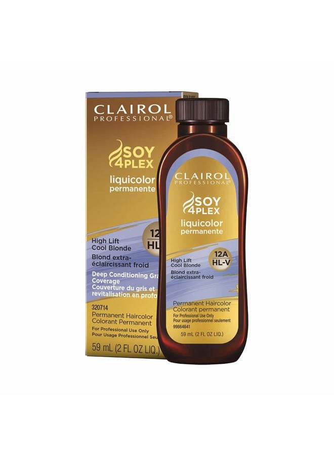 CLAIROL PROFESSIONAL Permanent Liquicolor, 12a High Lift Cool Blonde, 2 oz. - Packaging May Vary - Image 1