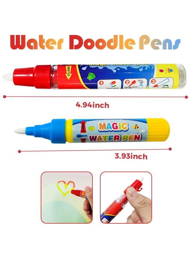 COSBAY Water Doodle Pens Replacement Water Pen Drawing Doodle Pens For Aqua Water Doodle Mat (Multicolored6Pcs) - Image 4