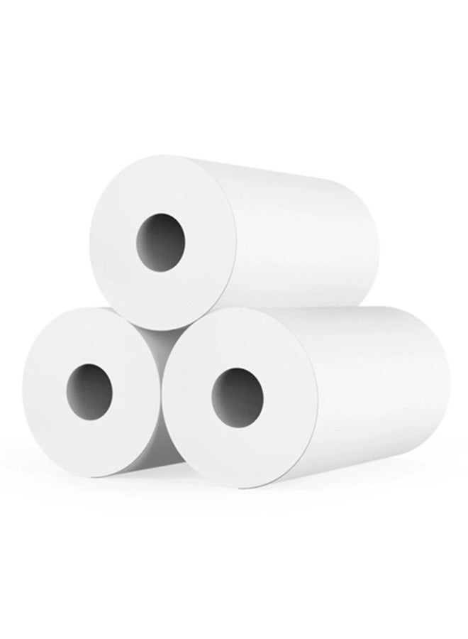 Generic Special Children's Camera Printing Paper Polaroid 57 * 25mm Photo Thermal Transfer Paper Photography A Pack Of 5 Rolls-Color:White (5 Rolls Per Pack)  - Image 5