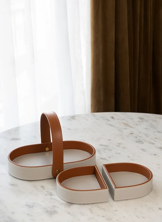 Casa Quesera Levo Modular Leather Caddy