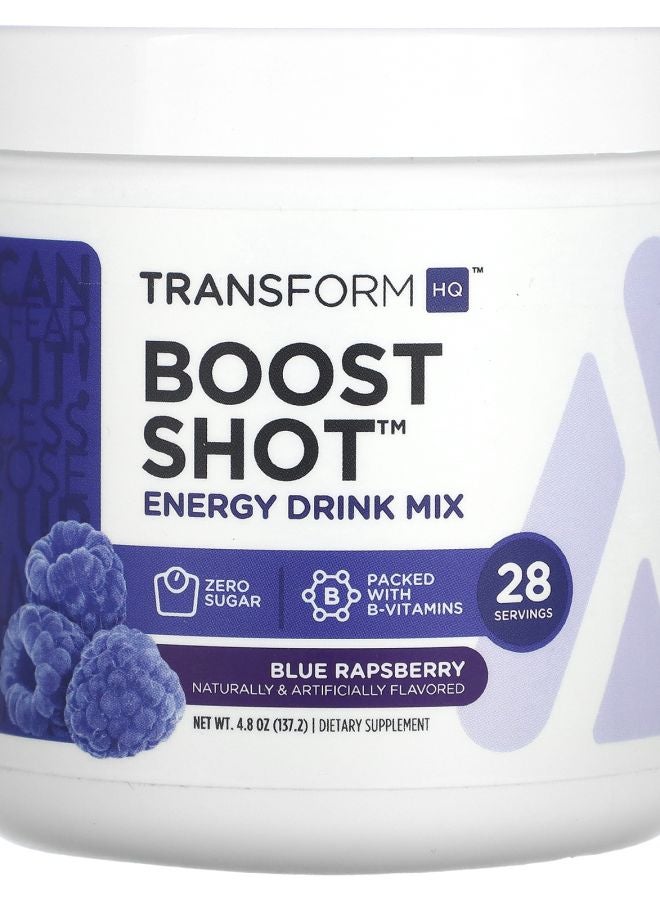 مشروب الطاقة بوست شوت بنكهة التوت الأزرق 4.8 أونصة (137.2 جرام)