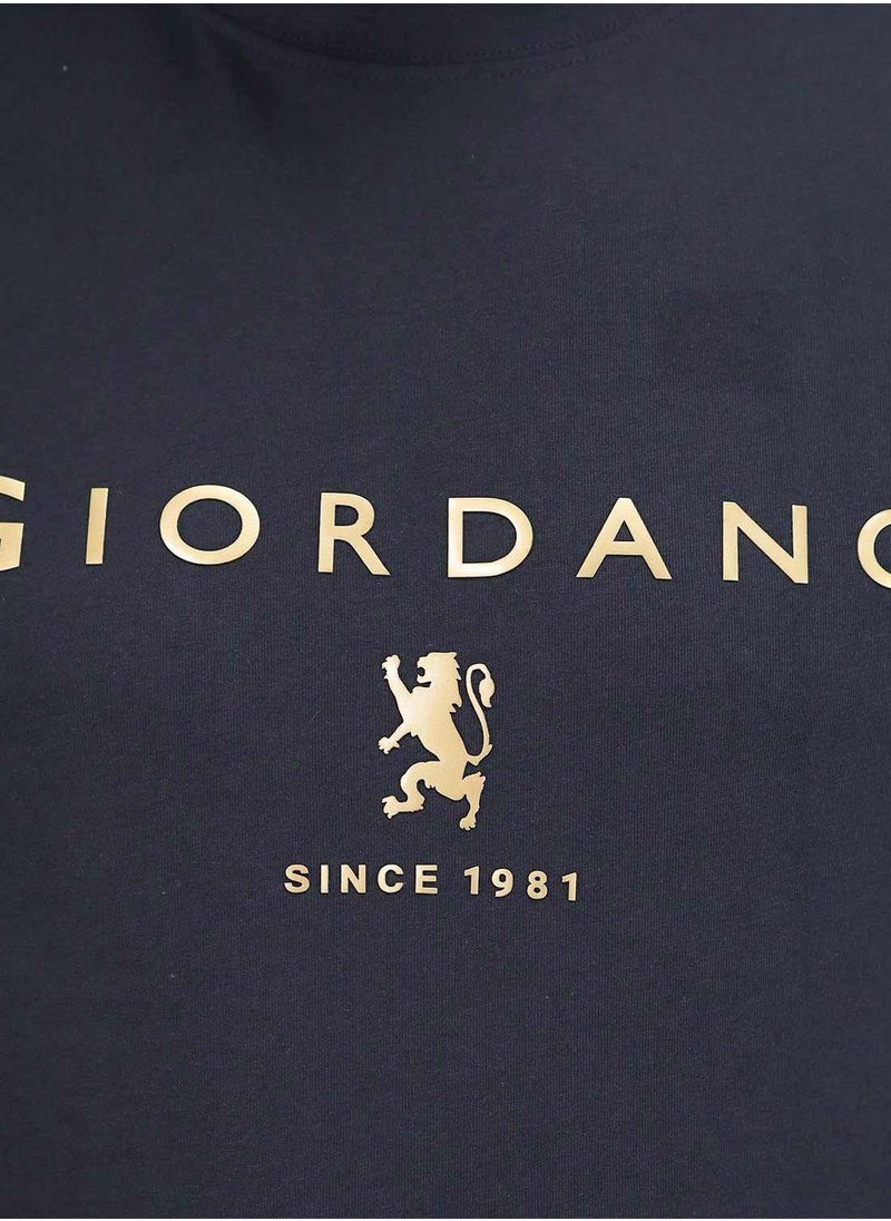 GIORDANO Men's Short Sleeve Print Tee  - Image 4
