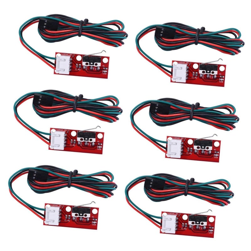 Mechanical Endstop Switches For Ramps 1 4 6 Pack Limit Switches With 22awg Cable - Image 1