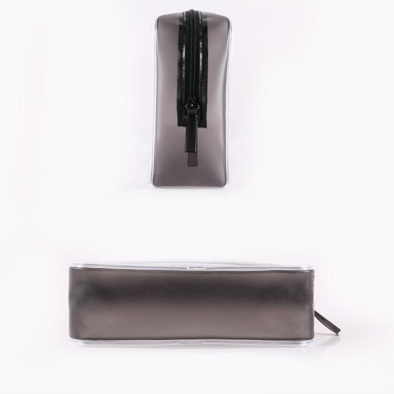 PVC Storage Bag Enlarge Toothpaste Packing Organizer Cosmetic Pouch Transparent Change Purse with Zipper for Travel - Image 4
