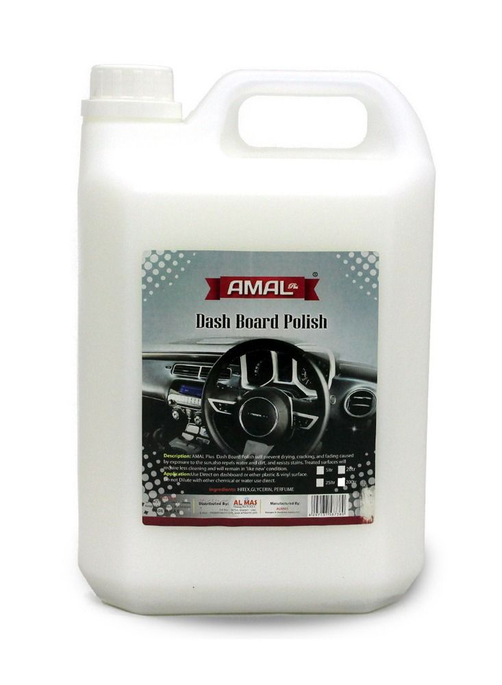 Amal Plus Dash board Polish Gel 5Litre – Premium Protection & Shine - Image 1