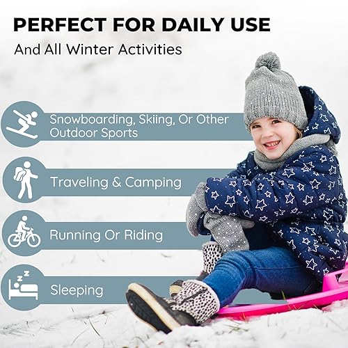 Ultra Dry Outland Children's Thermal Set Lightweight Ultra Soft Fleece Interior Very Warm, 6-8 Black - Image 4