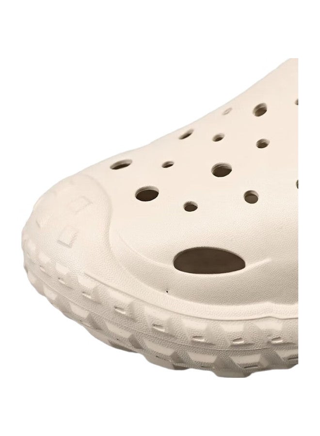 IQGD Perforated Shoes, Unisex Sandals, Casual Dual-Use Beach Shoes, Closed-Toe Slippers, Indoor And Outdoor Non-Slip, Sand Color, Size 42-43 - Image 3