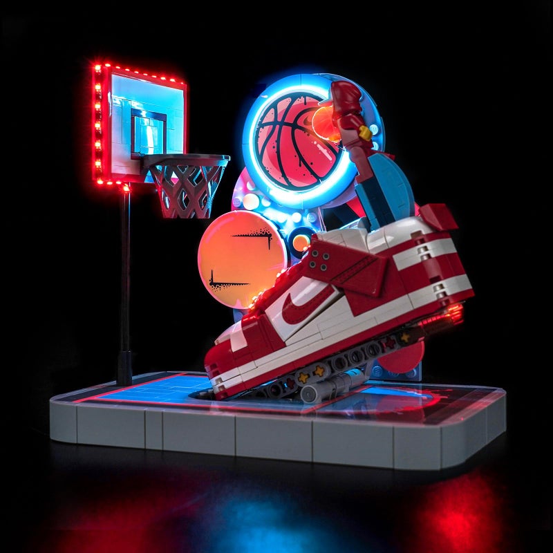 LocoLee Light kit Compatible with Lego 43021 Nike Dunk Trickshot No Model Only Light LED Lighting Accessories Compatible with Lego 43021 - Image 3