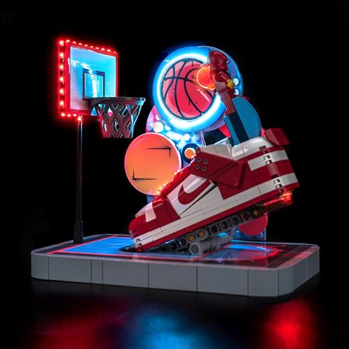 LocoLee Light kit Compatible with Lego 43021 Nike Dunk Trickshot No Model Only Light LED Lighting Accessories Compatible with Lego 43021 - Image 1