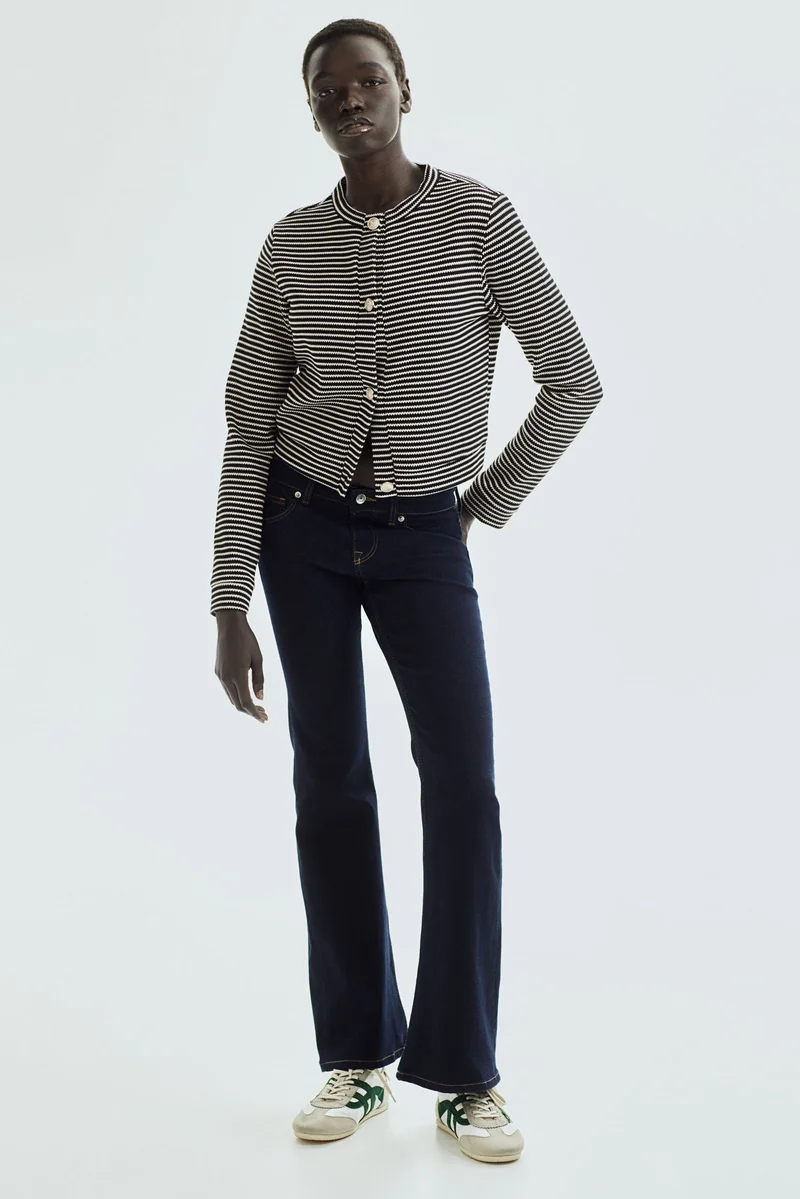 H&M Textured jersey cardigan