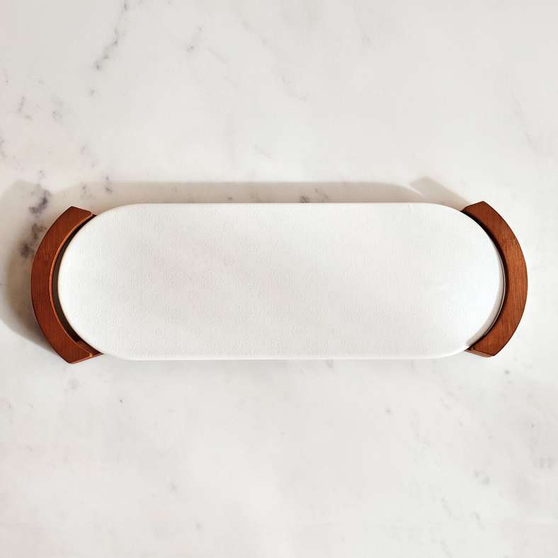 Pan Home Oval Serving Platter - White - Image 4