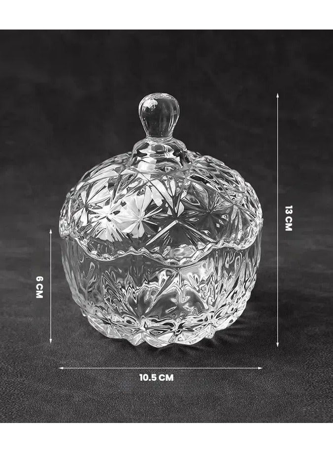 Crystal Glass Bowl with Healing Energy Purification for Bracelets Necklaces Includes 400g White Crystal Shards Crystal Degaussing - Image 4