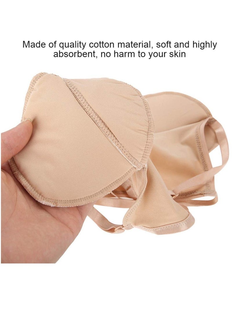 Excefore Underarm Sweat Pads, Reusable Cotton Armpit Sweat Guards,  Anti-Sweat and Anti-Odor, Wearable Quick-Drying for Hyperhidrosis and Excessive Sweating, Invisible and Comfortable Armpit Protection  - Image 3