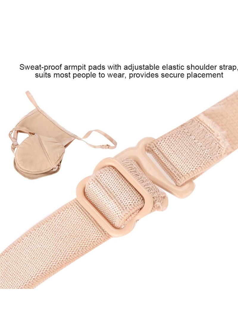Excefore Underarm Sweat Pads, Reusable Cotton Armpit Sweat Guards,  Anti-Sweat and Anti-Odor, Wearable Quick-Drying for Hyperhidrosis and Excessive Sweating, Invisible and Comfortable Armpit Protection  - Image 4