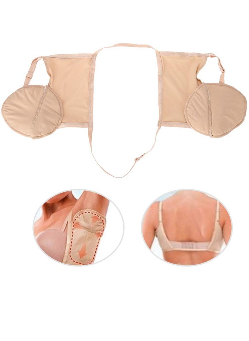 Excefore Underarm Sweat Pads, Reusable Cotton Armpit Sweat Guards,  Anti-Sweat and Anti-Odor, Wearable Quick-Drying for Hyperhidrosis and Excessive Sweating, Invisible and Comfortable Armpit Protection  - Image 5