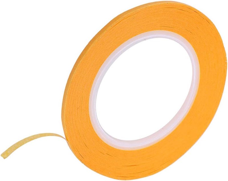 klarako 3 Pieces 2mm Masking Tape, Easy Removal Edge Finishing Decorative Mask Tapes - Image 5