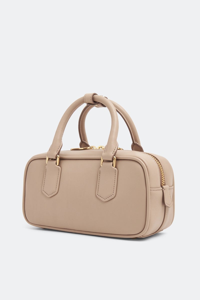Miu Miu MIU Arcadie Leather Crossbody Hobo Handbag Women Camera With Top Handle  - Image 3