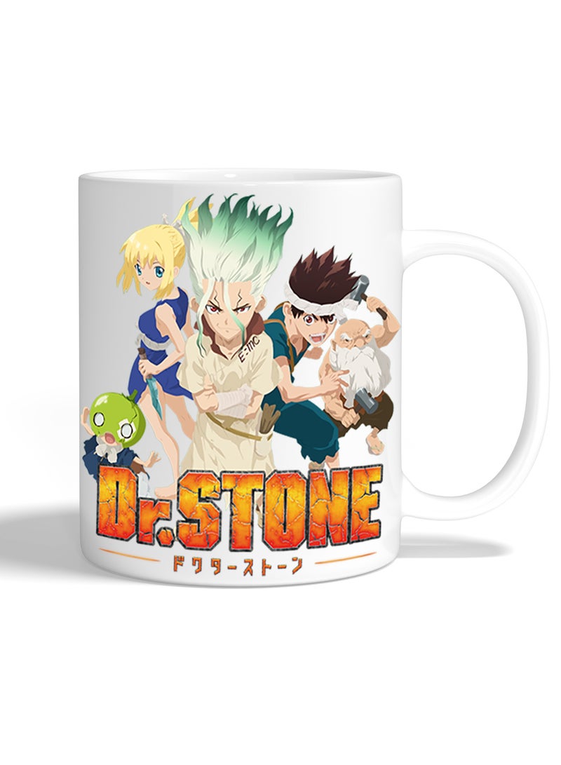 عالم الموضة كوب بطباعة عالية الجودة بتصميم انمي دكتور ستون - Image 1