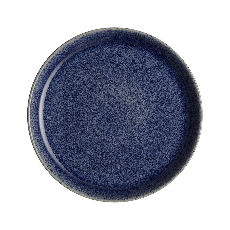 Denby Studio Blue Cobalt Coupe Dinner Plate, 26cm - Image 2
