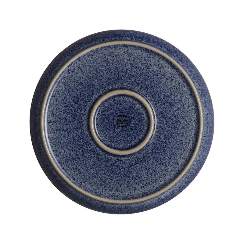 Denby Studio Blue Cobalt Coupe Dinner Plate, 26cm - Image 3