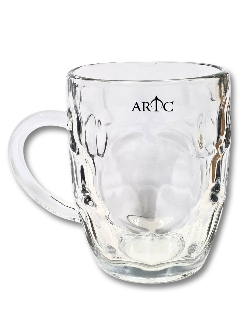 ARTC ARTC German Beer Mug Stein 300ml And Classic Handheld Tankard Glass 2pcs Set  - Image 4