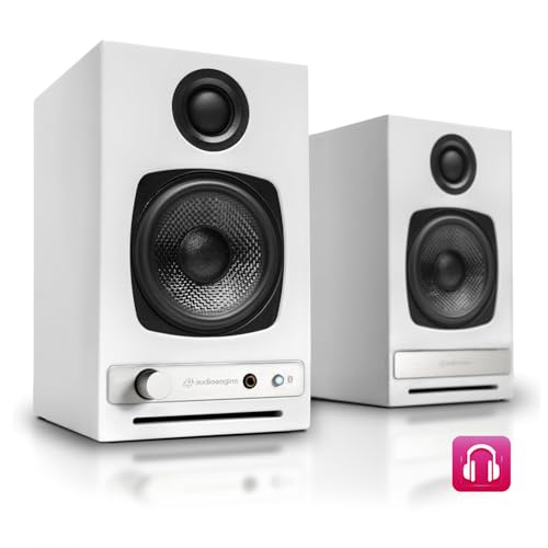 Audioengine A2-HD (HD3) Wireless Bluetooth PC and Computer Desktop Speakers with aptX HD - USB, RCA, Headphone Compatible - Image 2