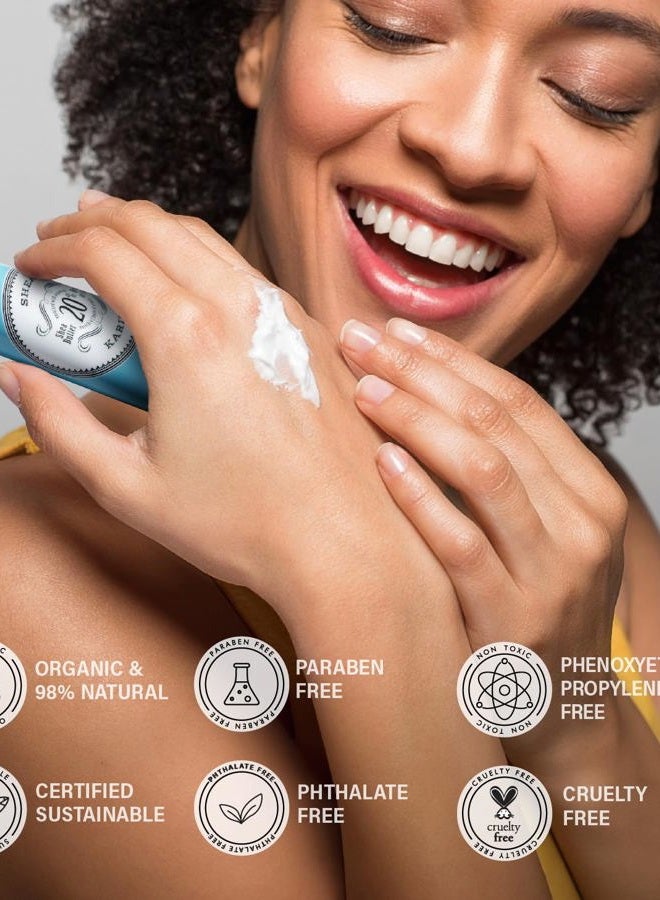 La Chatelaine 20% Shea Butter Hand Cream, Travel Size, Organic Argan Oil, Moisturizing, Nourishing, Extra-Rich Hand Lotion, Made in France, Paraben Free, 1 oz / 30ml (Shea) - Image 3