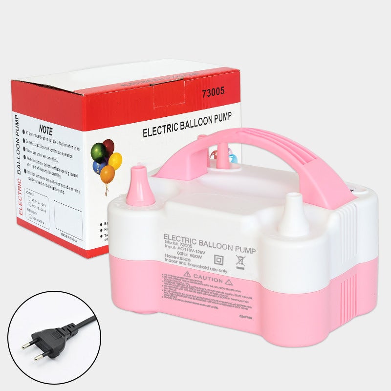 Electric Air Cylinder Classic Inflator Dual Nozzle Balloon Pump Support custom specifications of various colors of various countries consult customer service 