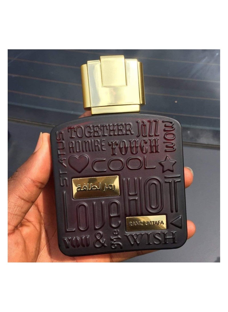 لطافة رامز جولد أو دو بارفان 100 مل - Image 3