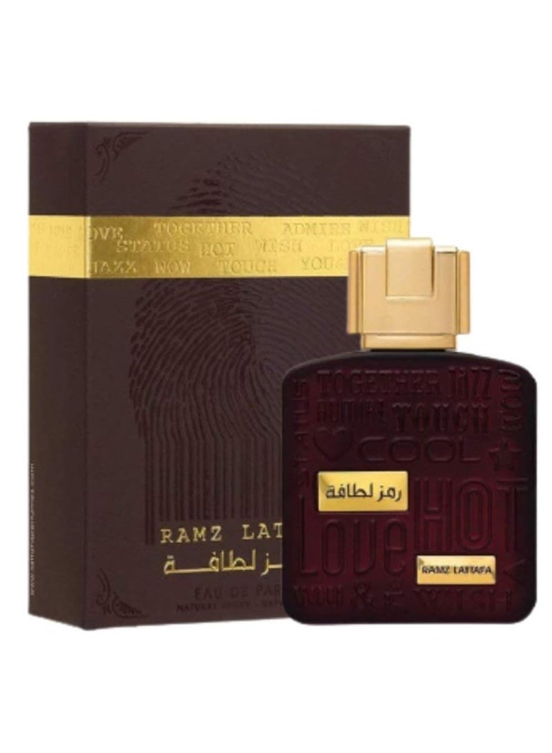 لطافة رامز جولد أو دو بارفان 100 مل - Image 1