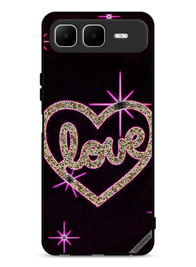 Covernex Infinix Smart 10 Plus Protective Case Cover Love Heart