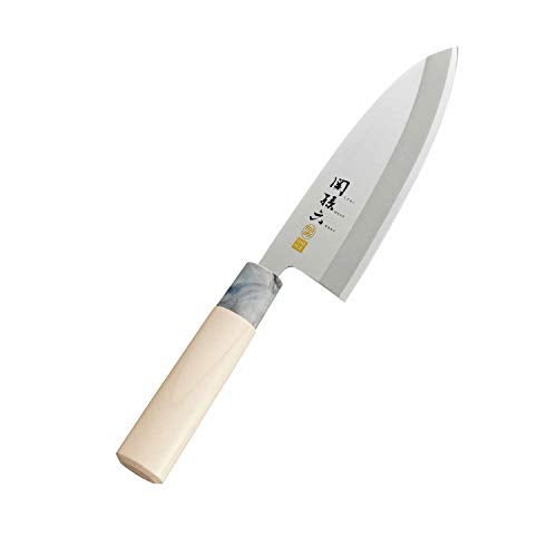 Kai Corporation KAI AK5063 Deba Knife Seki Magoroku Ginju, Stainless Steel, 6.5 inches (165 mm), Made in Japan - Image 1