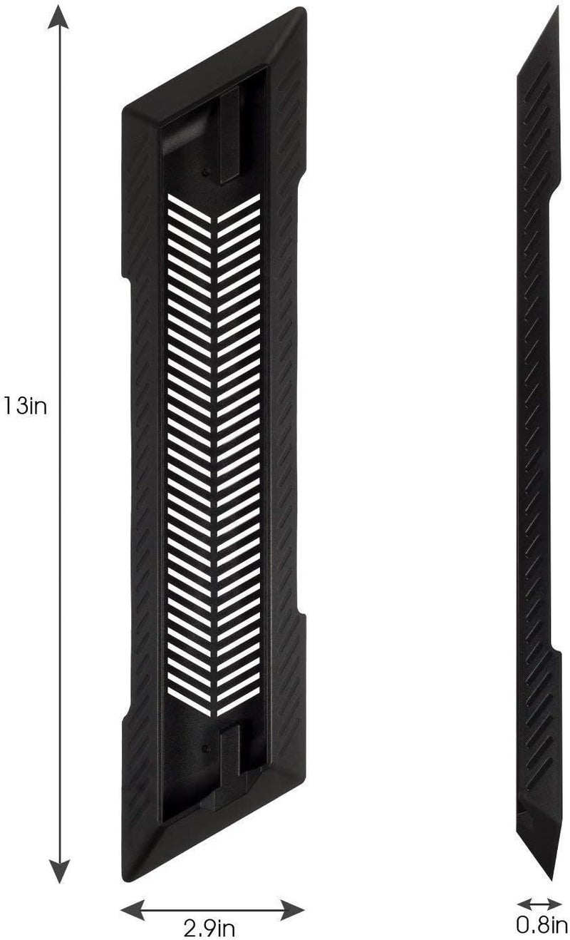 KlsyChry Vertical Stand for PS4 Slim PlayStation 4 Slim Console with Built-in Cooling Vents and Non-Slip Feet - Image 3