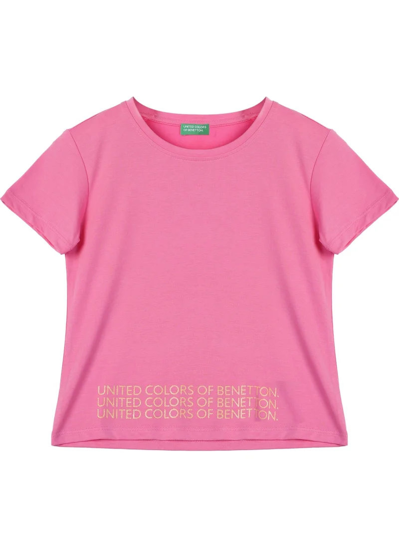 UNITED COLORS OF BENETTON Girls' Tshirt BNT-G21286