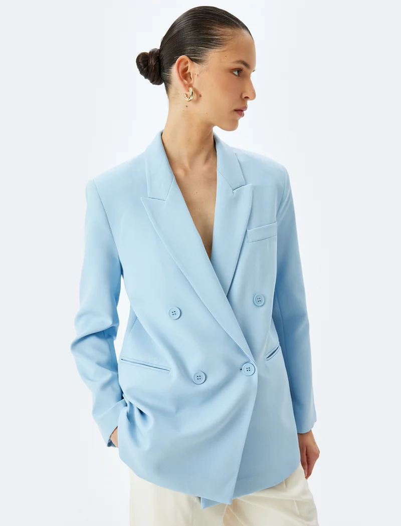 كوتون Oversize Blazer Jacket