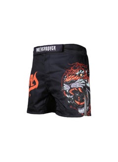 NIBEMINENT Muay Thai Fight Shorts,MMA Shorts Clothing Training Cage Fighting Grappling Martial Arts Kickboxing Shorts Clothing  - Image 1