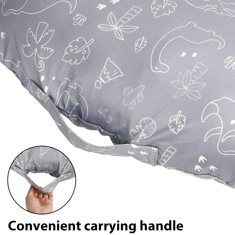 DILIMI Newborn Lounger Cover Removable Cover Ultra Soft Comfortable Lounger Slipcover Removable Cover for Infant Lounger Pillow, (Lounger not Included) - Image 2