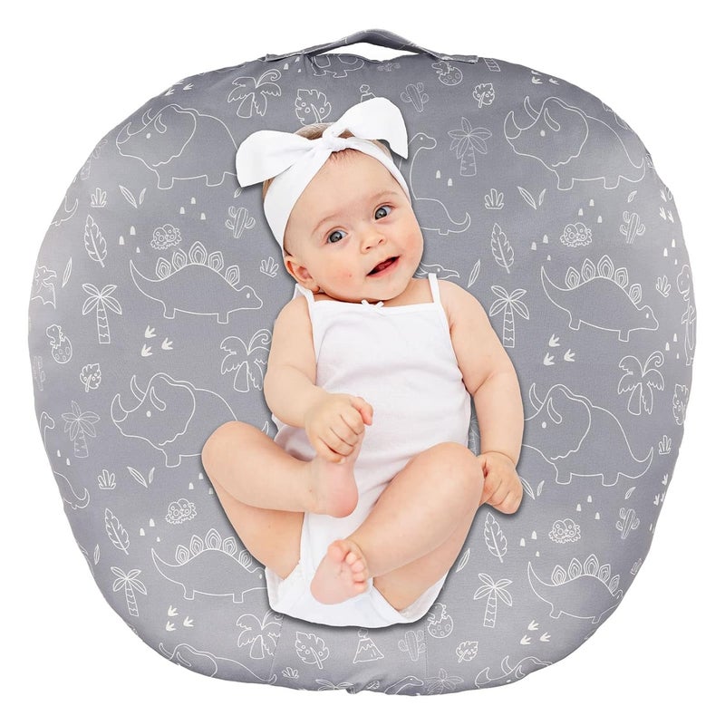 DILIMI Newborn Lounger Cover Removable Cover Ultra Soft Comfortable Lounger Slipcover Removable Cover for Infant Lounger Pillow, (Lounger not Included) - Image 1