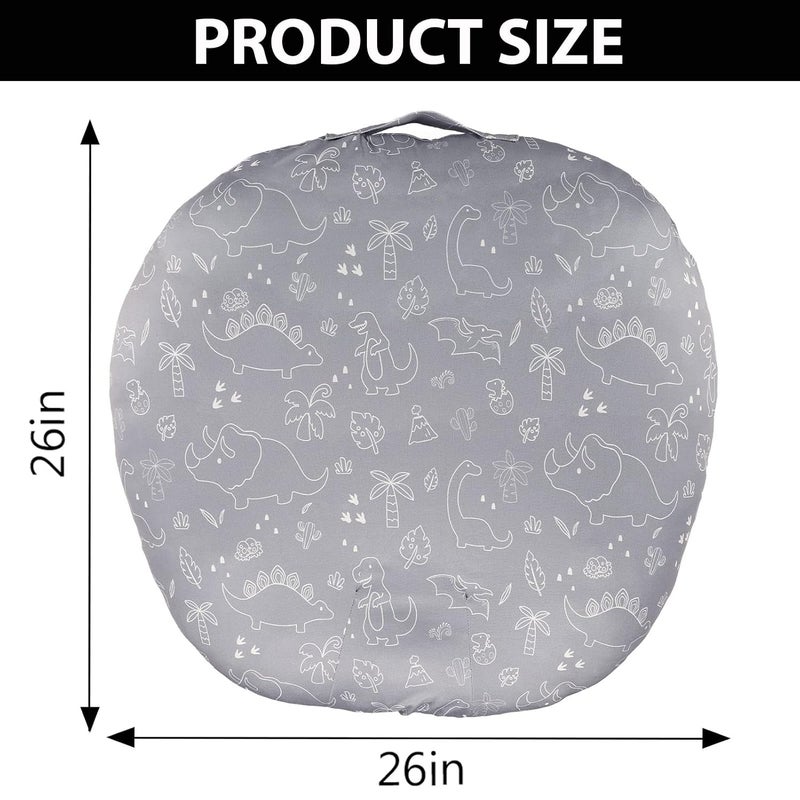 DILIMI Newborn Lounger Cover Removable Cover Ultra Soft Comfortable Lounger Slipcover Removable Cover for Infant Lounger Pillow, (Lounger not Included) - Image 4