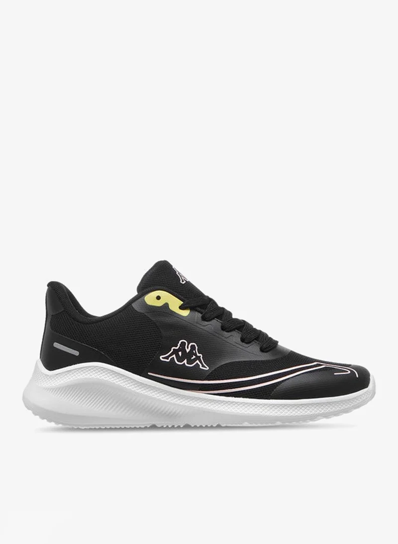Women's Logo Print Sports Shoes with Lace-Up Closure