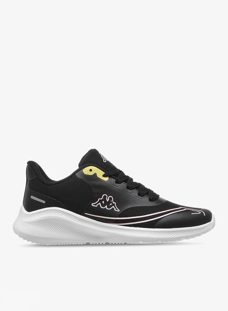 Kappa Women's Logo Print Sports Shoes with Lace-Up Closure - Image 2