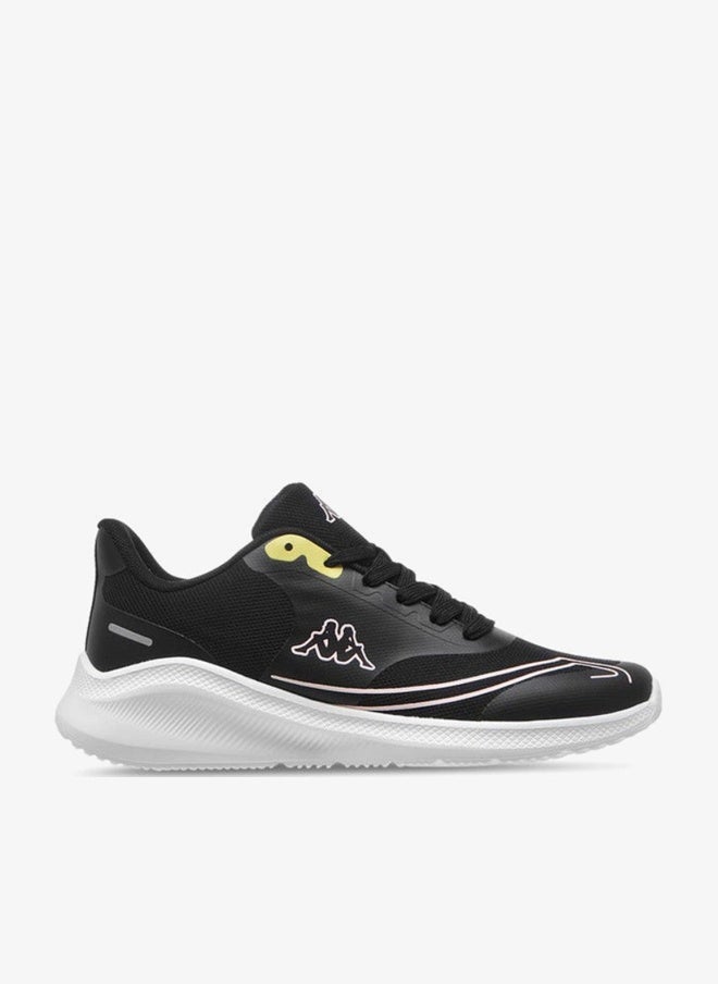 Kappa Women's Logo Print Sports Shoes with Lace-Up Closure - Image 1