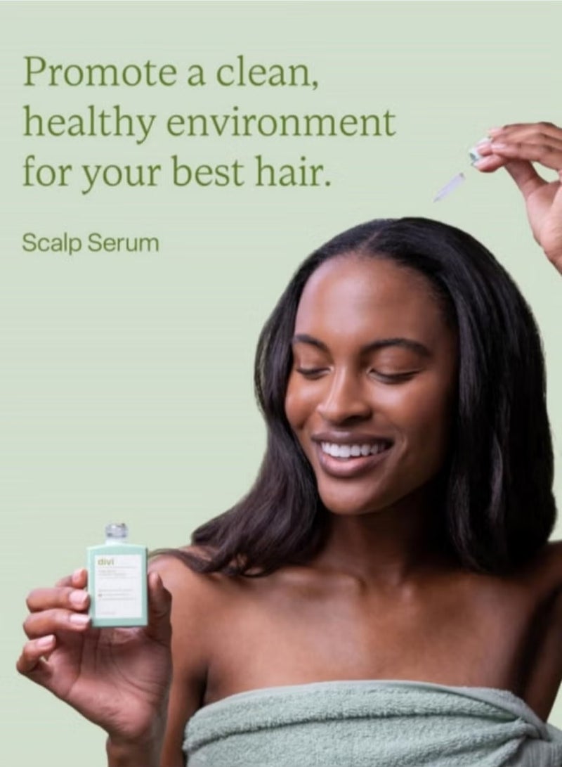 Divi Scalp Serum for Thinning Hair, 30ml – Clinically Tested, Nourishing Formula with Amino Acids, Caffeine & Rosemary Oil – Promotes Healthy Scalp & Fuller-Looking Hair, Reduces Oil & Product Buildup - Image 2